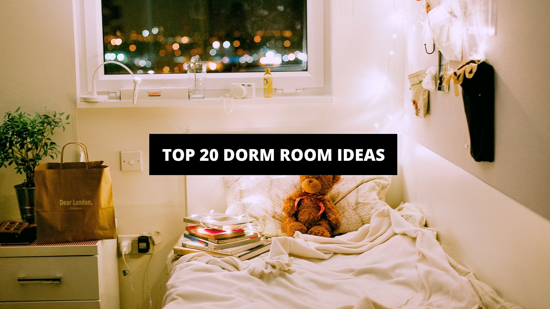 Top 20 Dorm Room Ideas - The Trendy Art