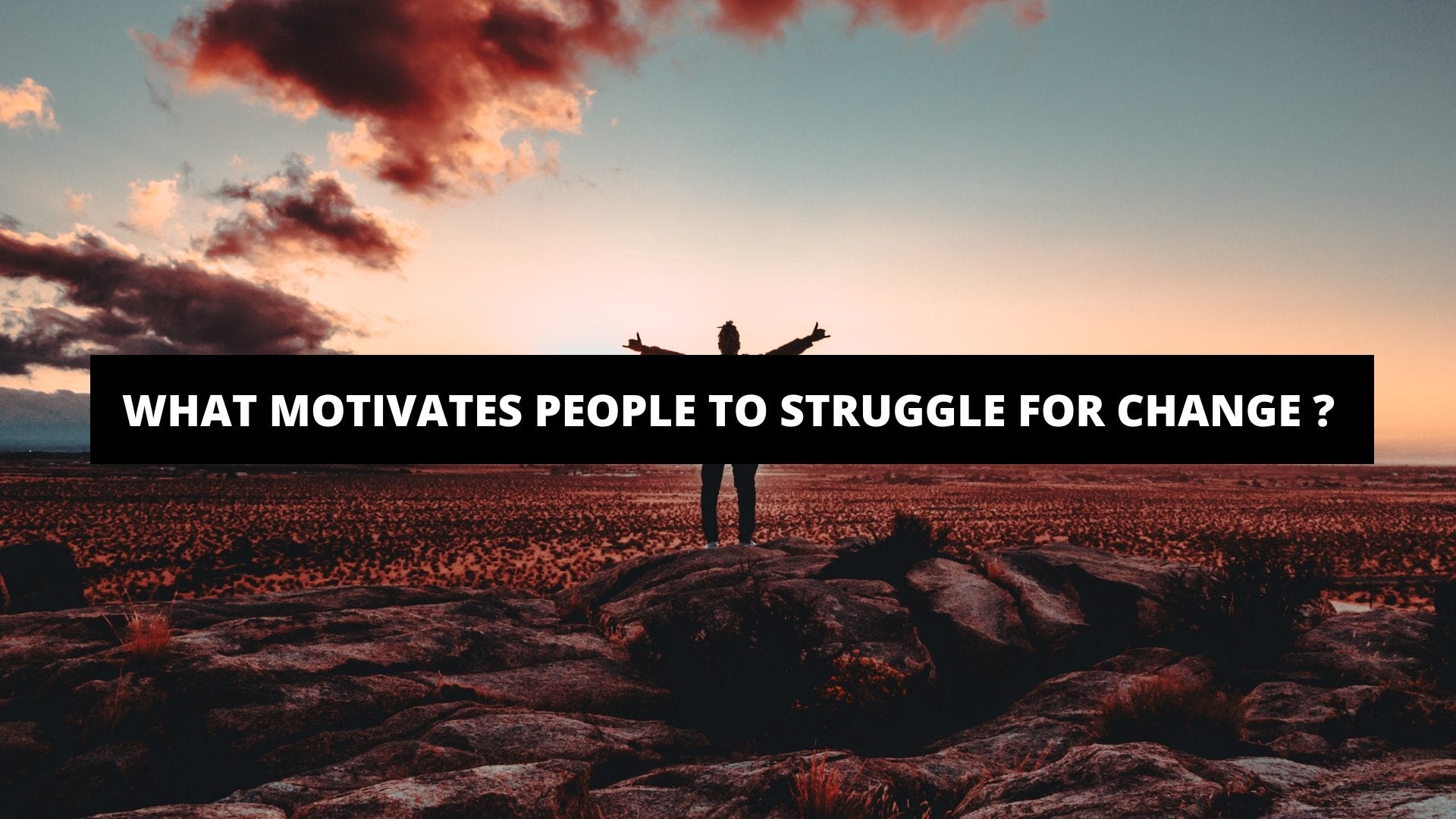 What Motivates People To Struggle For Change ? | The Trendy Art