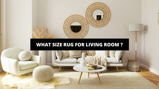 What Size Rug For Living Room ? - The Trendy Art