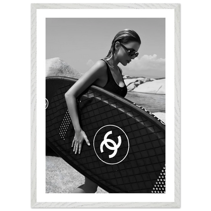 Coastal Luxury Black and White Wall Art