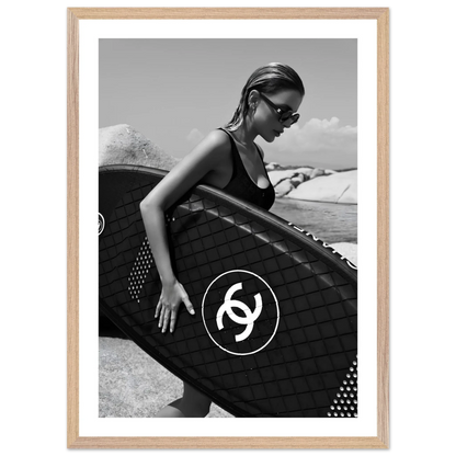 Coastal Luxury Black and White Wall Art