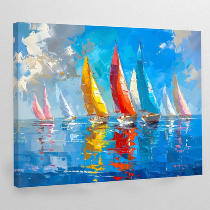 Abstract Coastal Wall Art - The Trendy Art