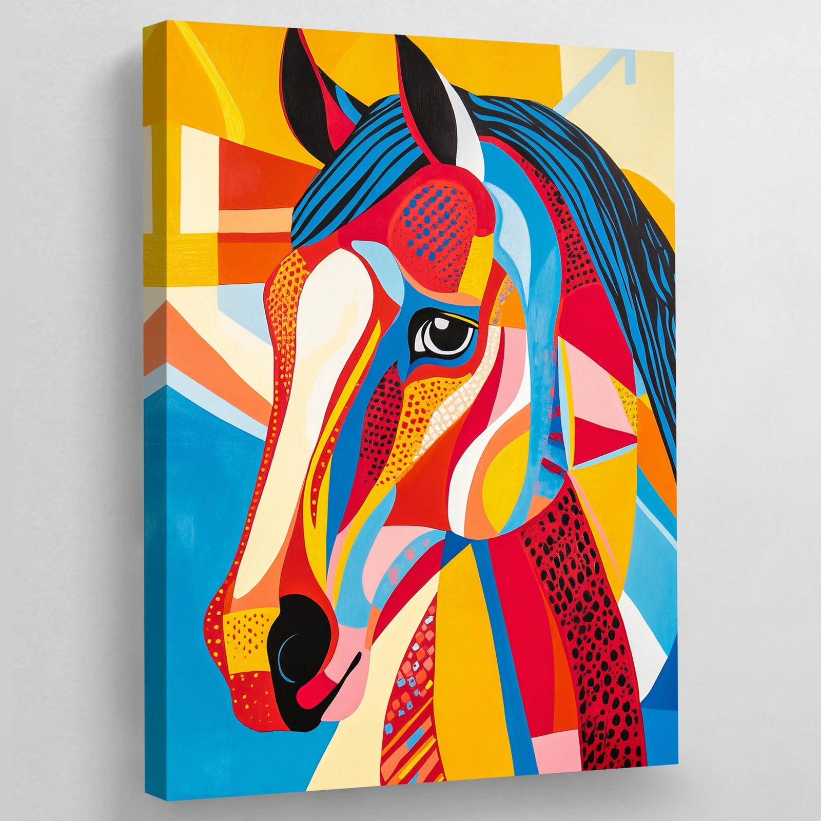 Abstract Horse Wall Art - The Trendy Art