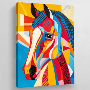 Abstract Horse Wall Art - The Trendy Art