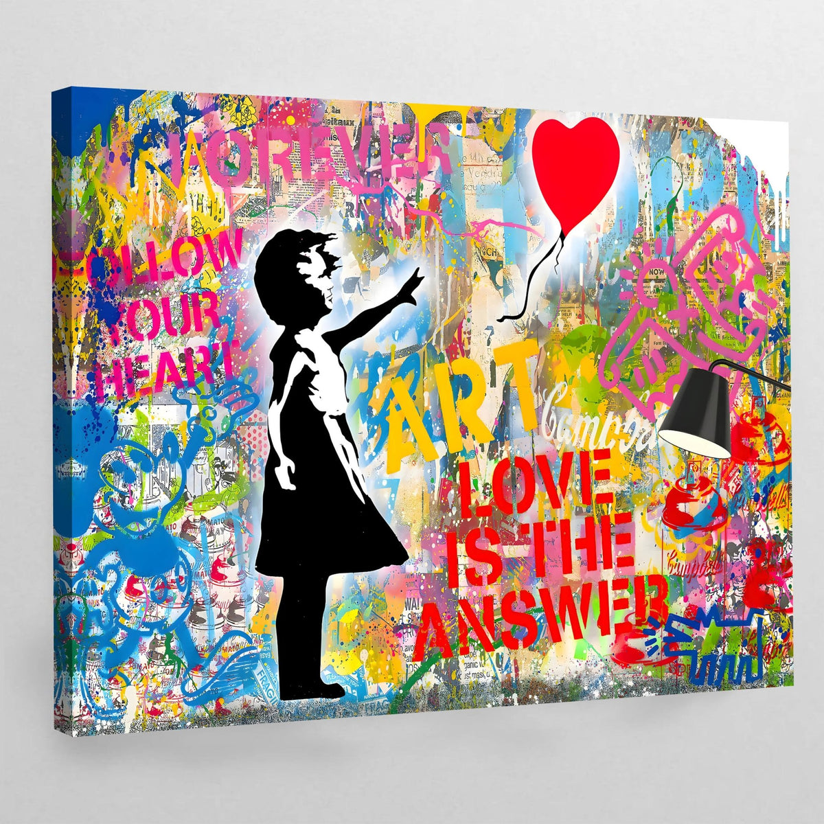 Banksy Canvas Art - The Trendy Art
