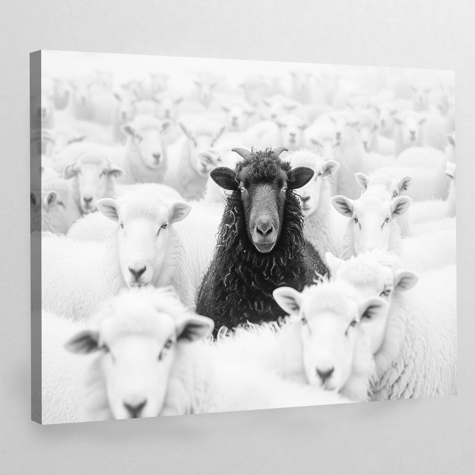 Black Sheep Motivational Wall Art - The Trendy Art