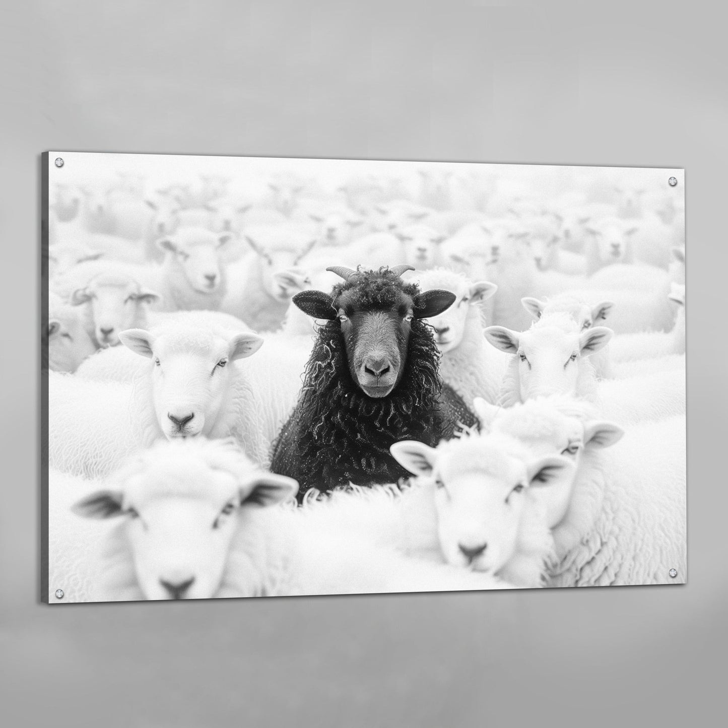Black Sheep Motivational Wall Art - The Trendy Art