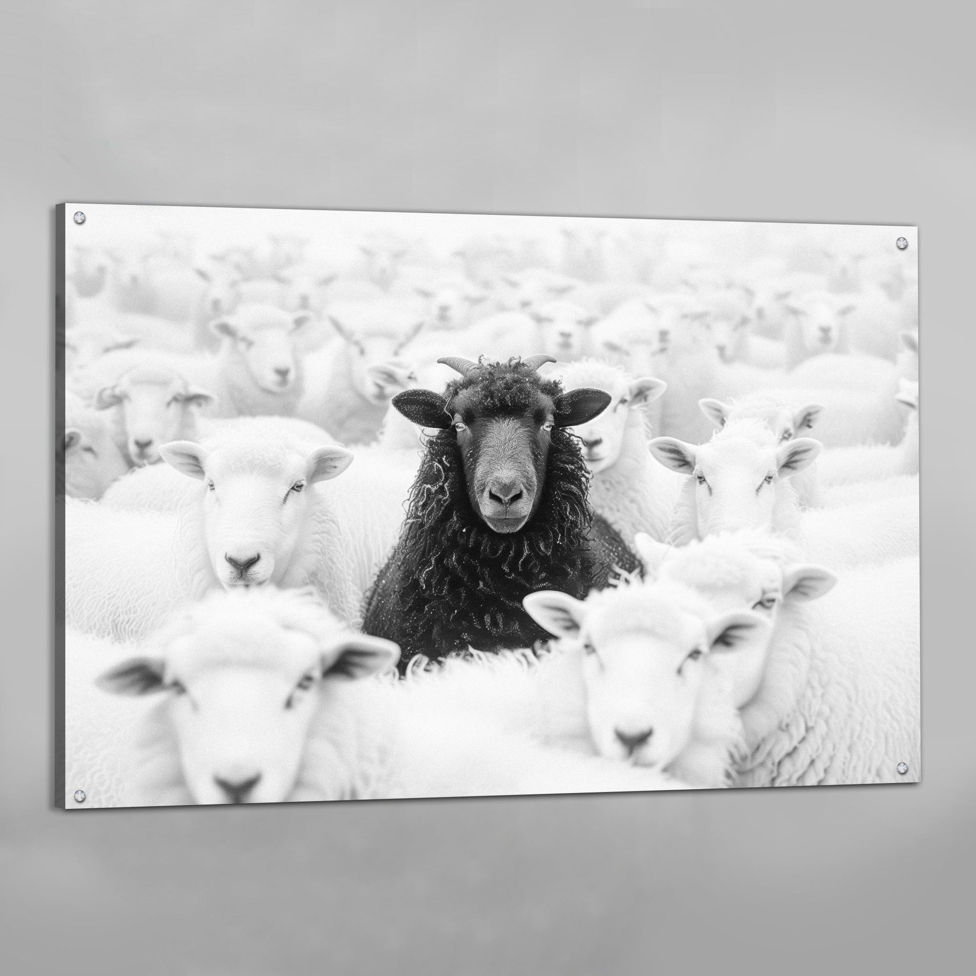 Black Sheep Motivational Wall Art - The Trendy Art