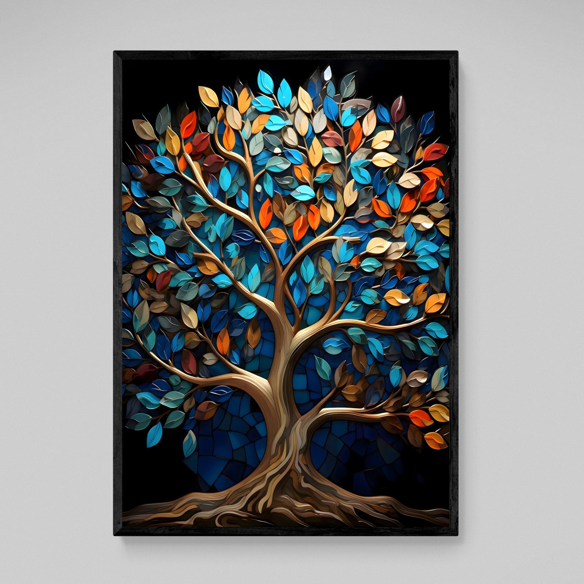 Canvas Wall Art Tree Of Life - The Trendy Art