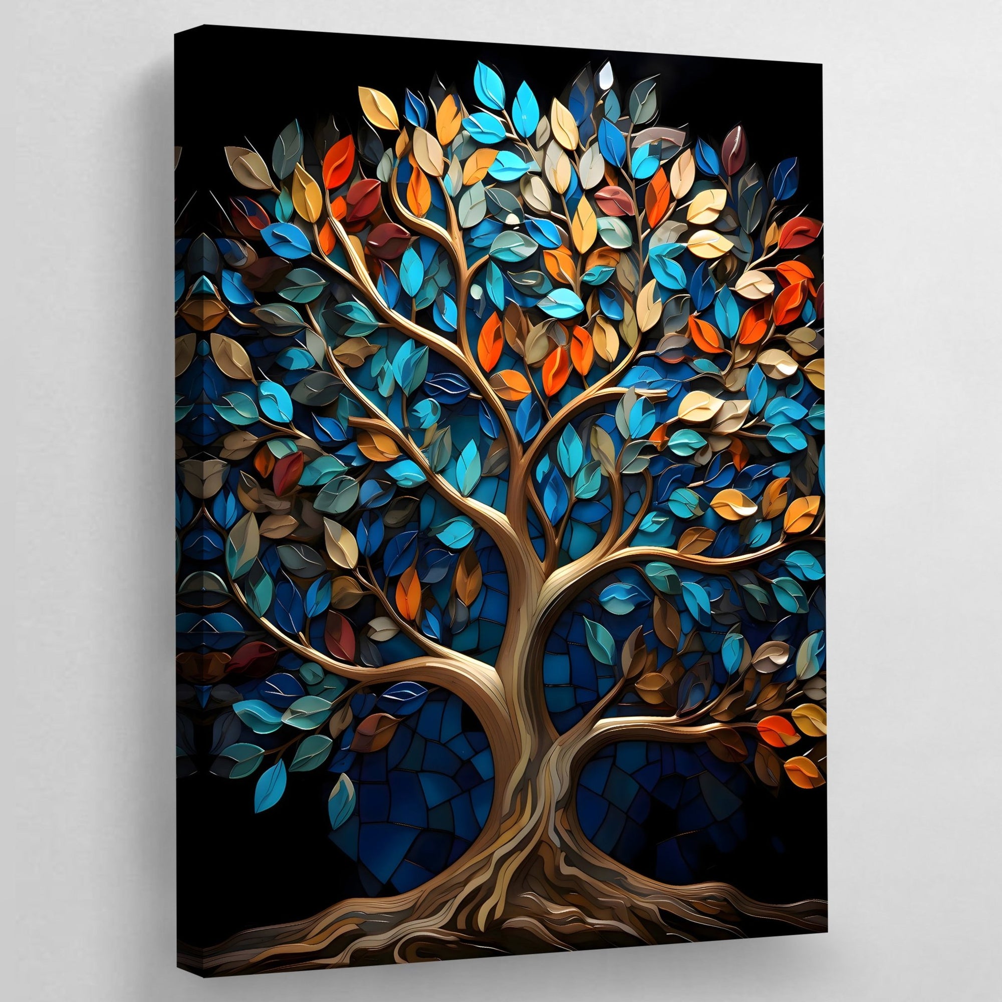 Canvas Wall Art Tree Of Life - The Trendy Art