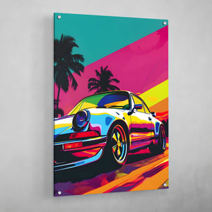 Car Pop Art Canvas - The Trendy Art