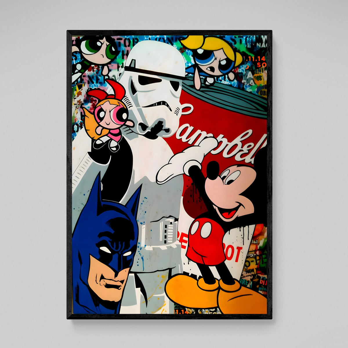 Cartoon Canvas Wall Art - The Trendy Art