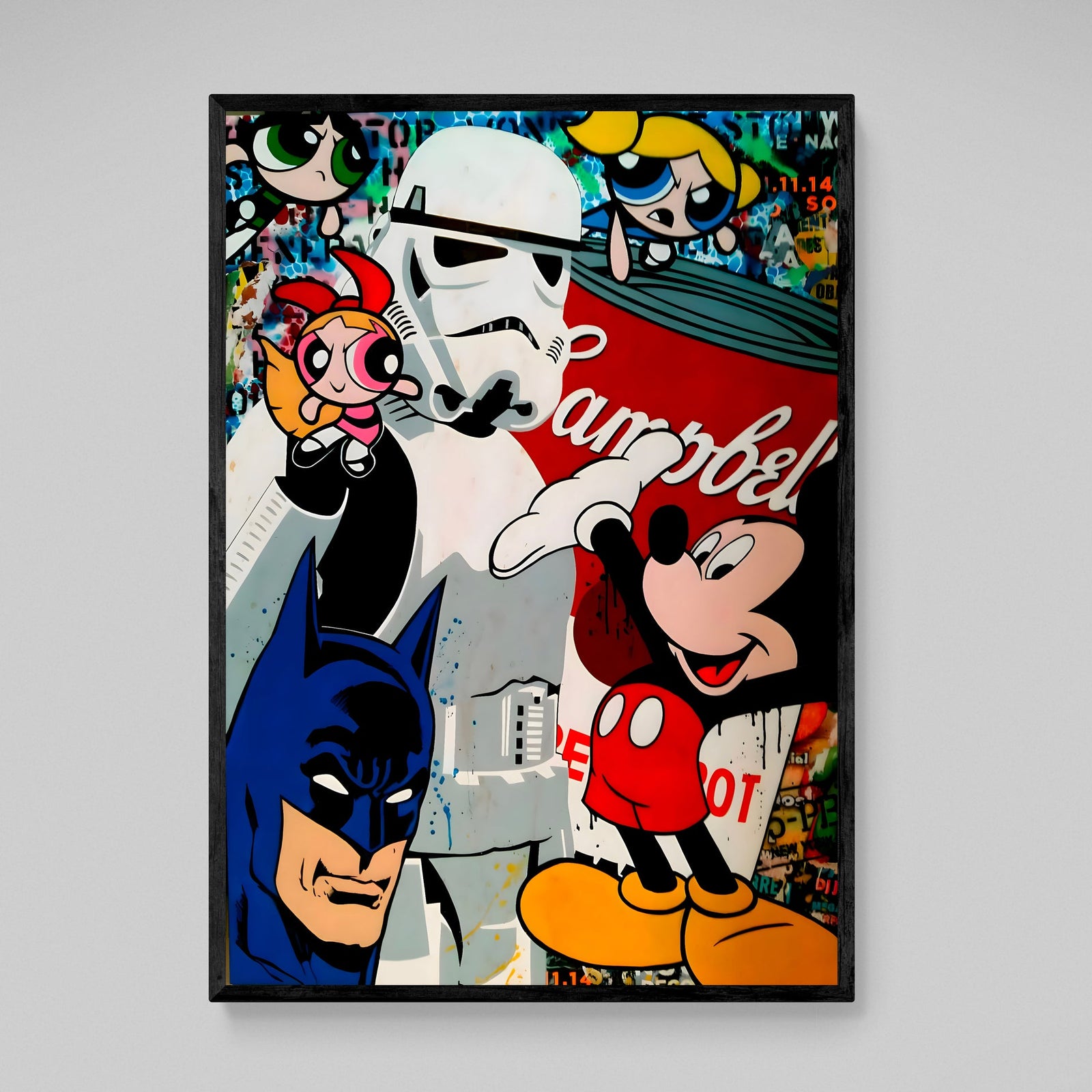 Cartoon Canvas Wall Art - The Trendy Art