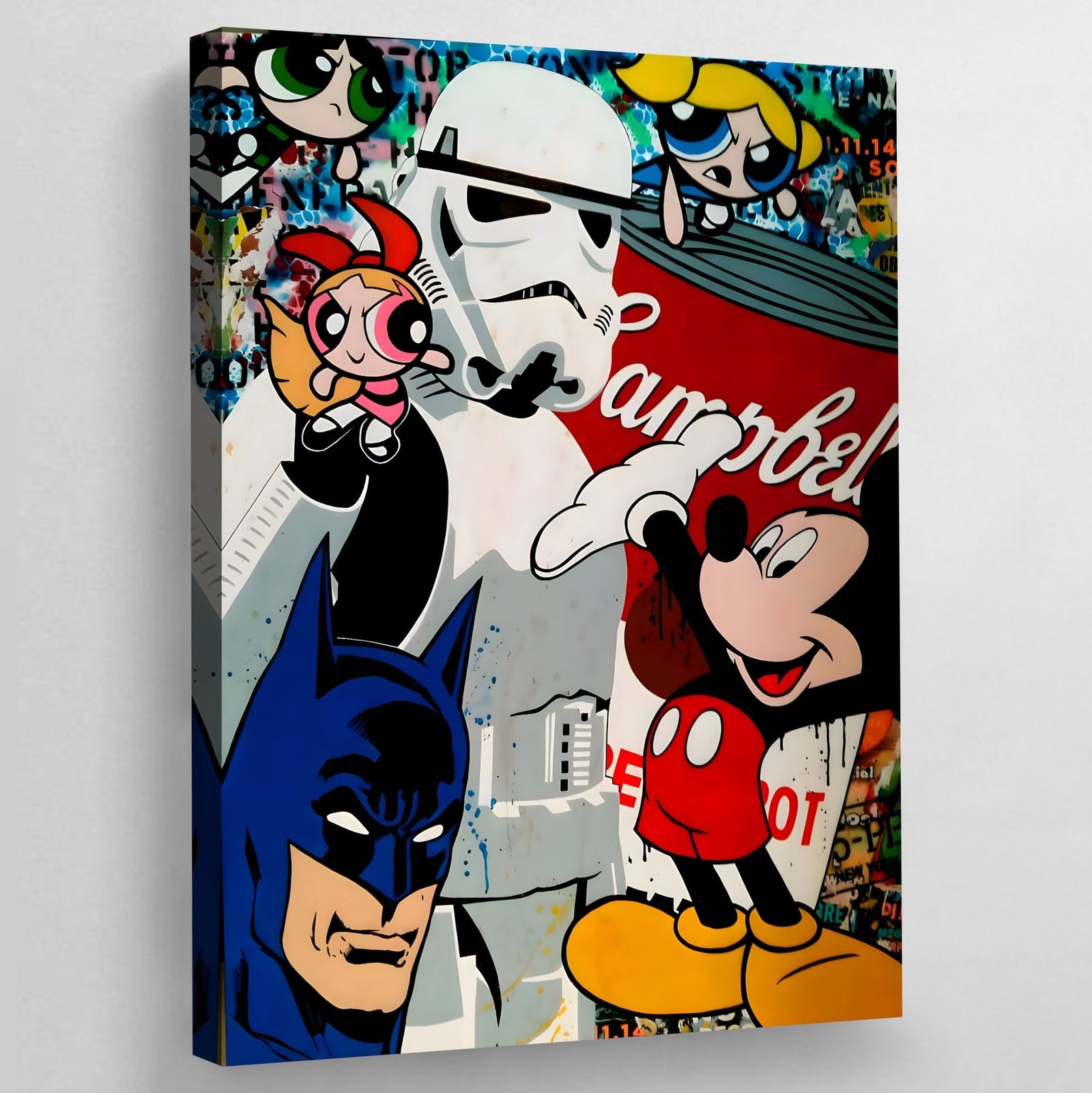 Cartoon Canvas Wall Art - The Trendy Art