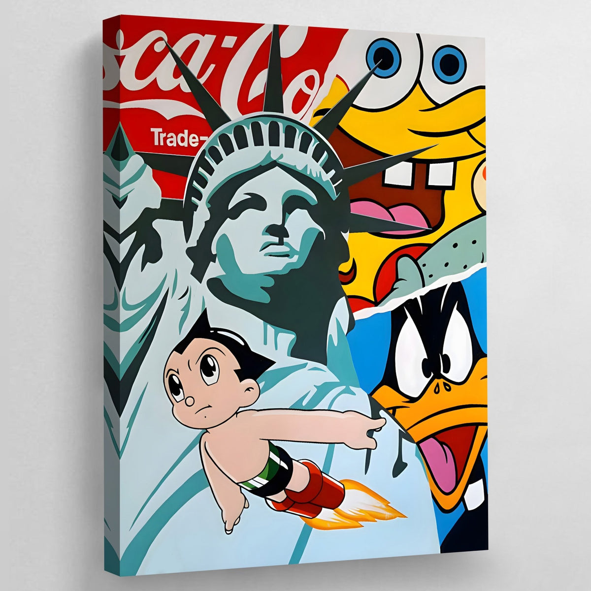 Cartoon Pop Culture Wall Art - The Trendy Art