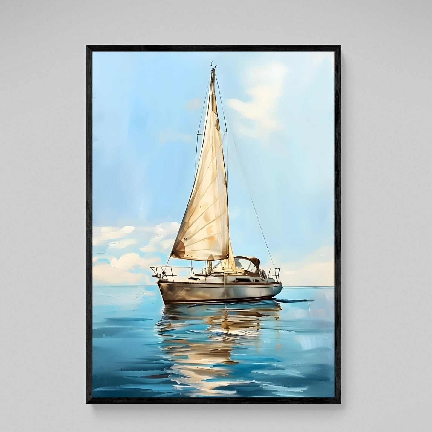 Coastal Abstract Wall Art - The Trendy Art