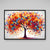 Colorful Tree Of Life Wall Art - The Trendy Art