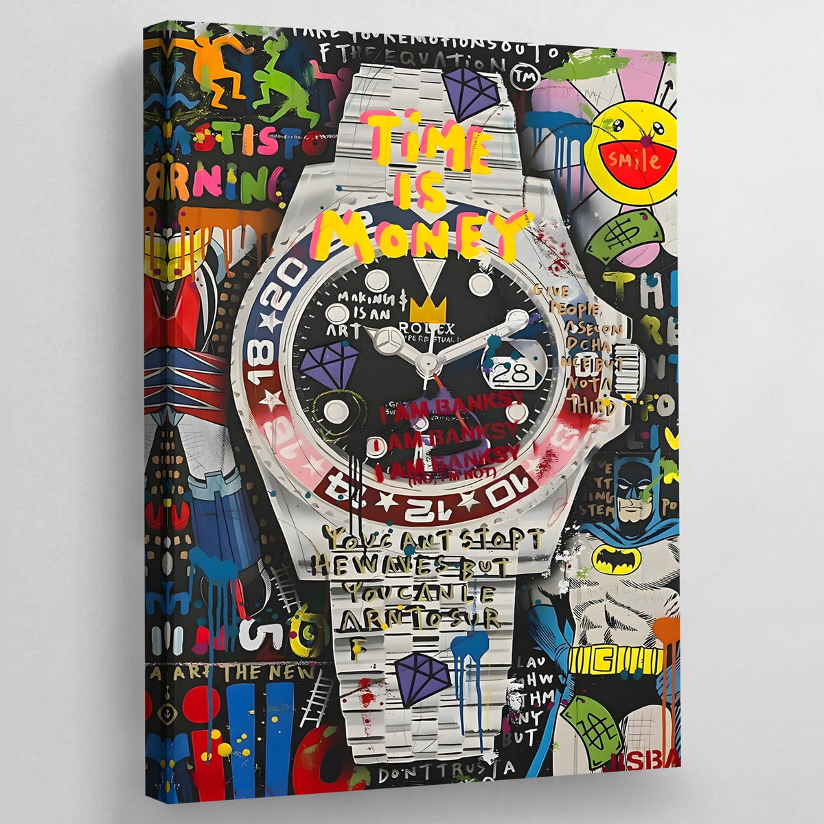 Contemporary Watch Wall Art - The Trendy Art