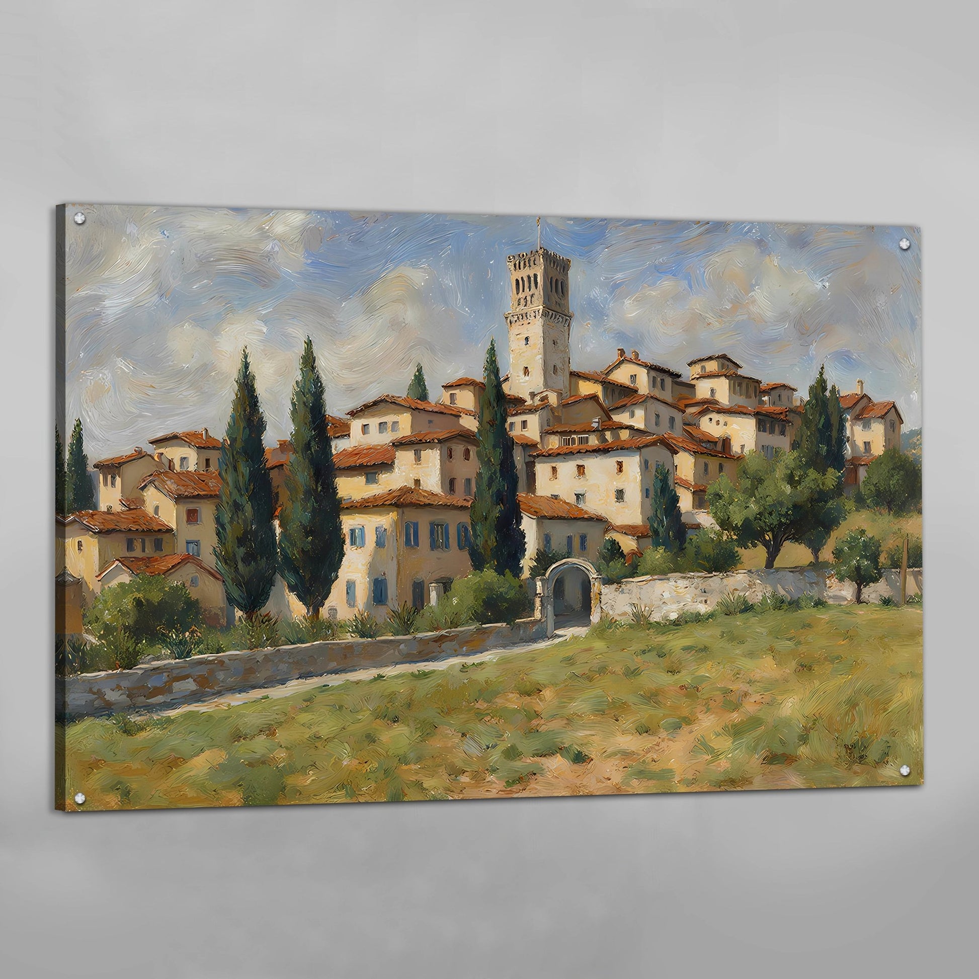 Country Landscape Wall Art - The Trendy Art