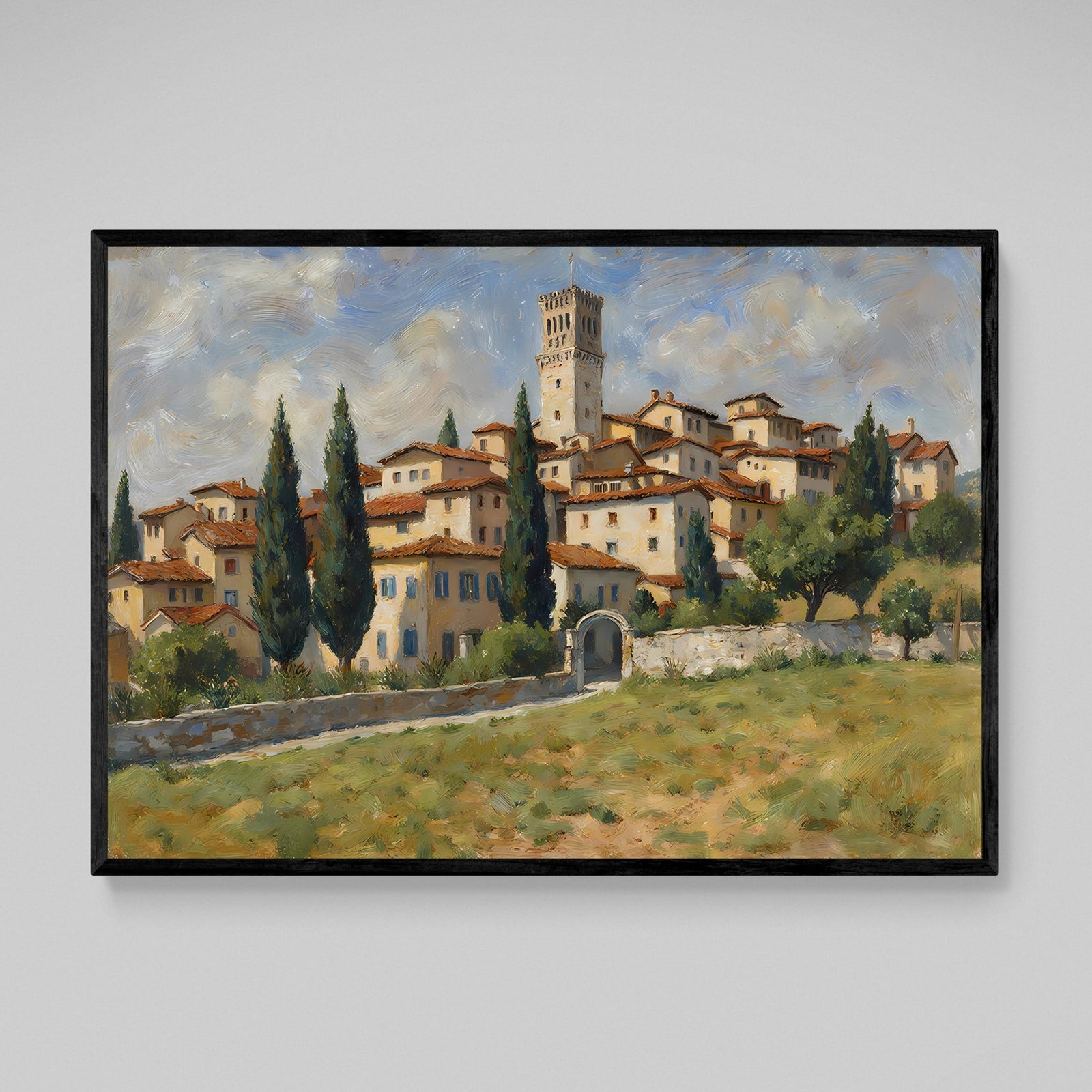 Country Landscape Wall Art - The Trendy Art