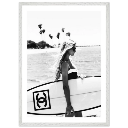 Coastal Chic Black and White Wall Art