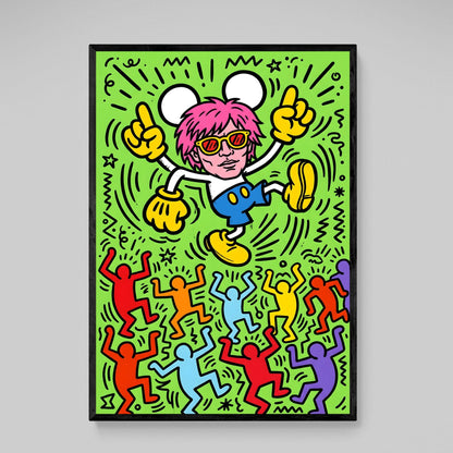 Dancing Pop Art Canvas - The Trendy Art