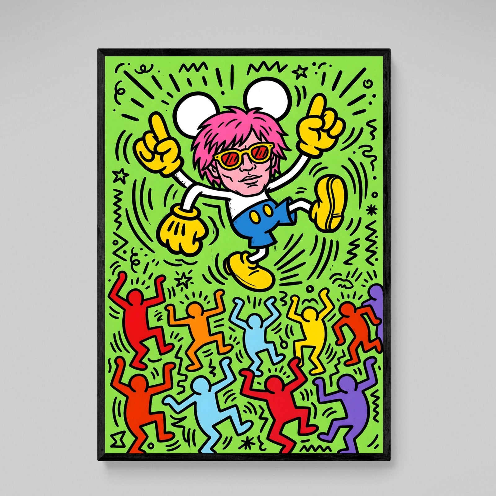 Dancing Pop Art Canvas - The Trendy Art