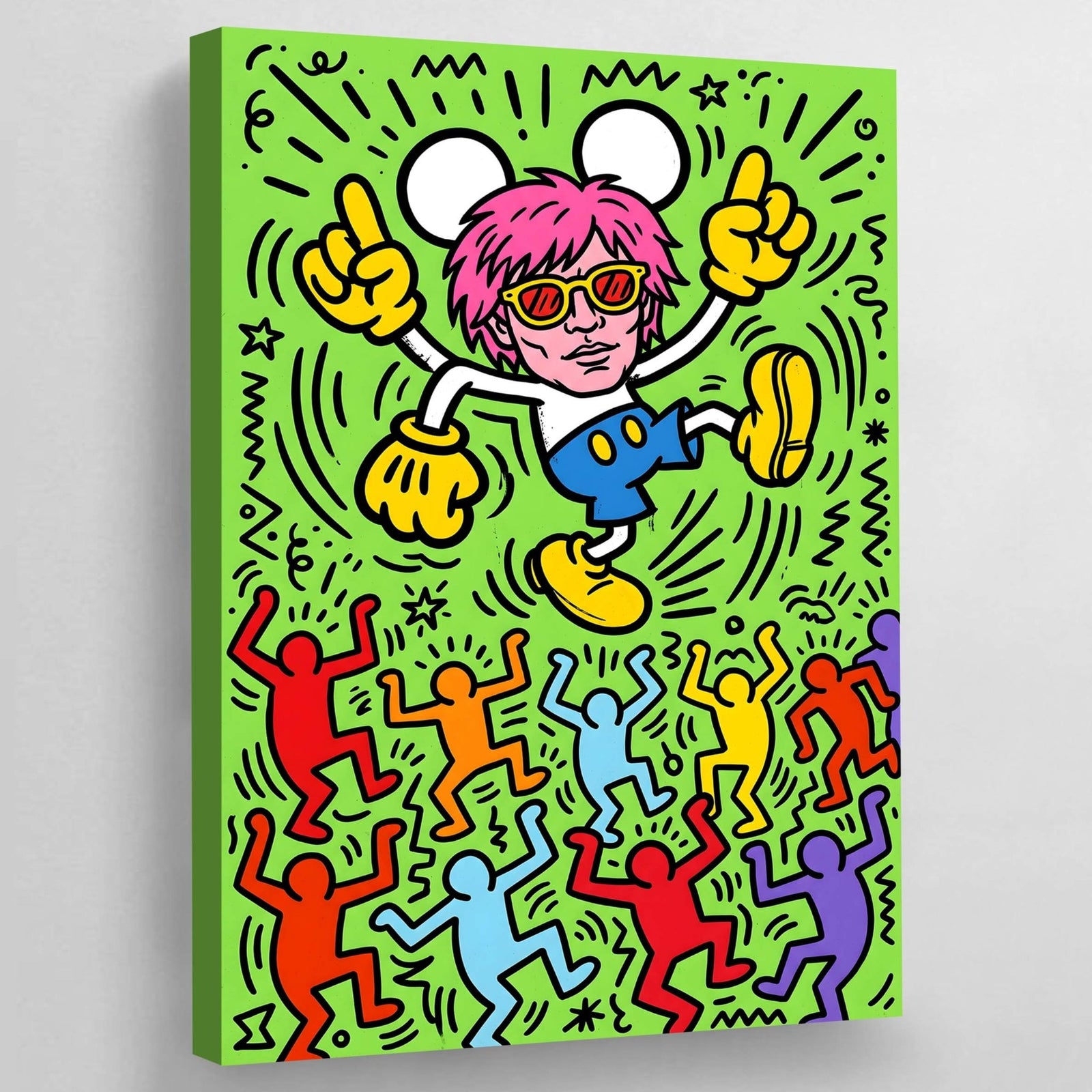 Dancing Pop Art Canvas - The Trendy Art