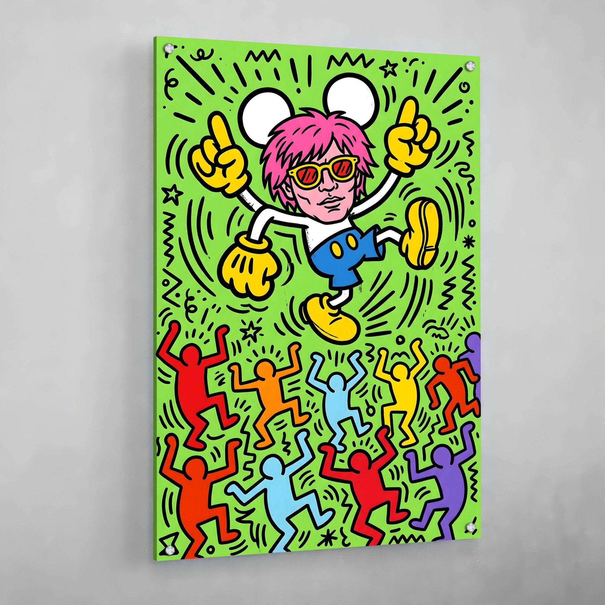 Dancing Pop Art Canvas - The Trendy Art