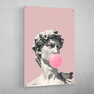 David Pop Art Canvas - The Trendy Art