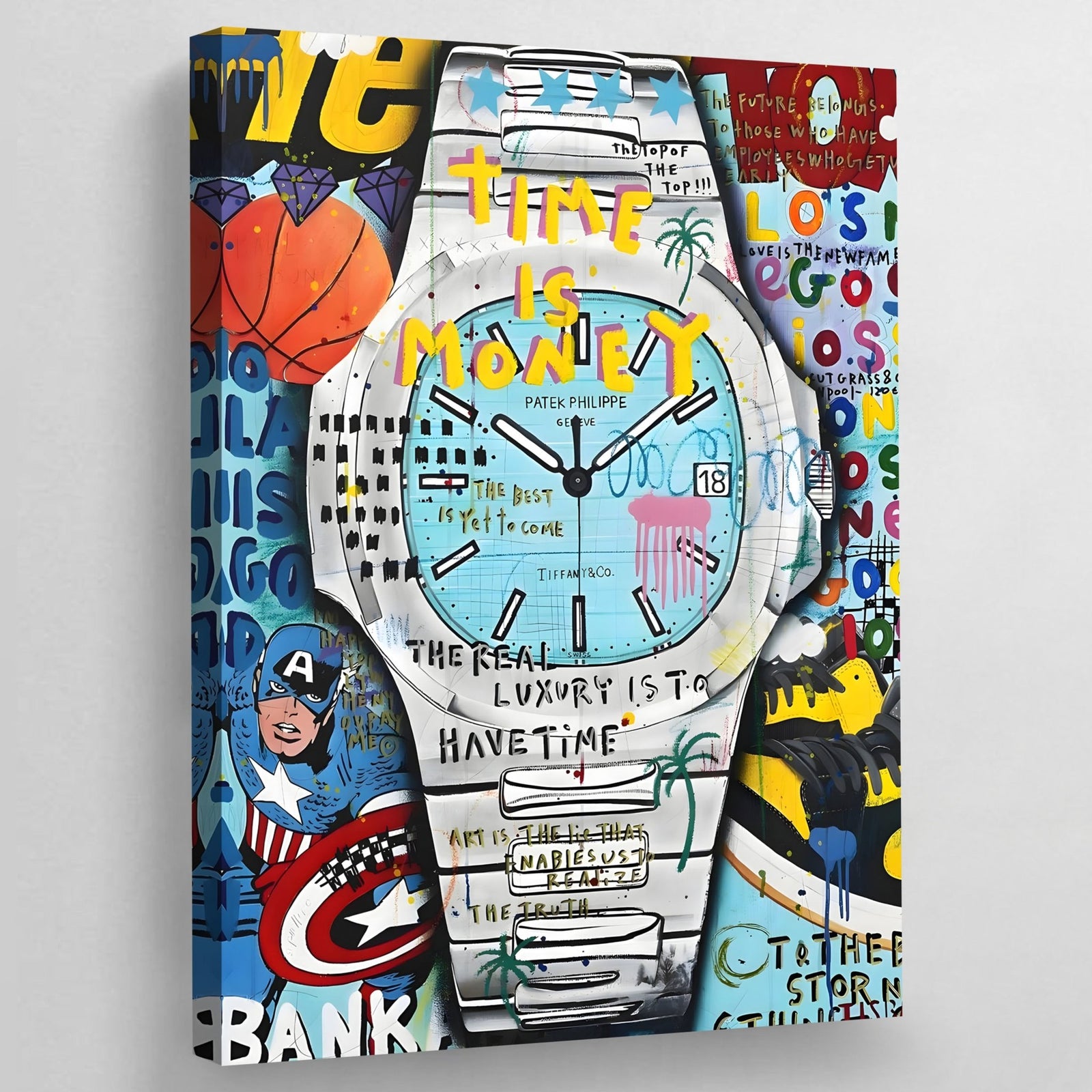 Designer Watch Wall Art - The Trendy Art