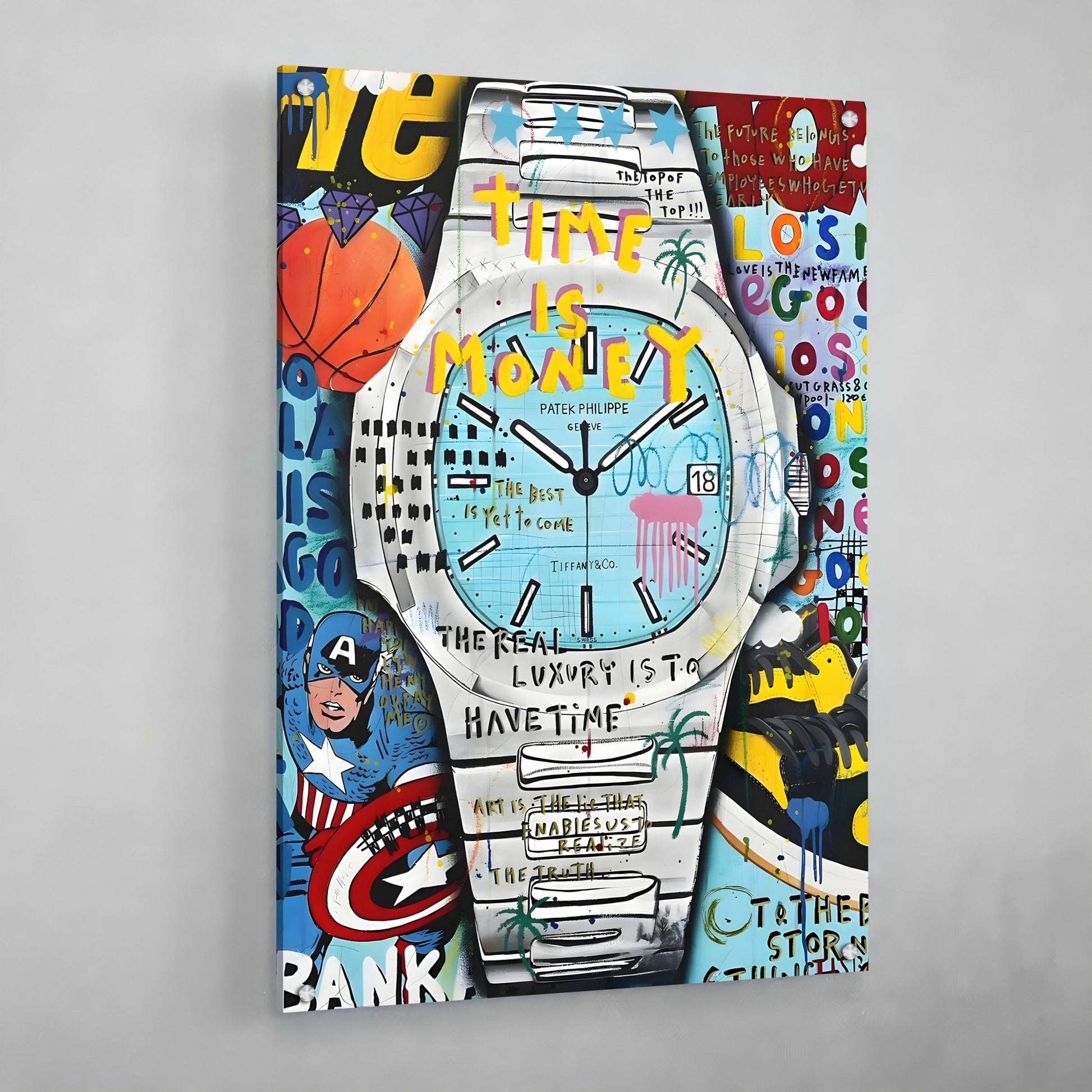 Designer Watch Wall Art - The Trendy Art