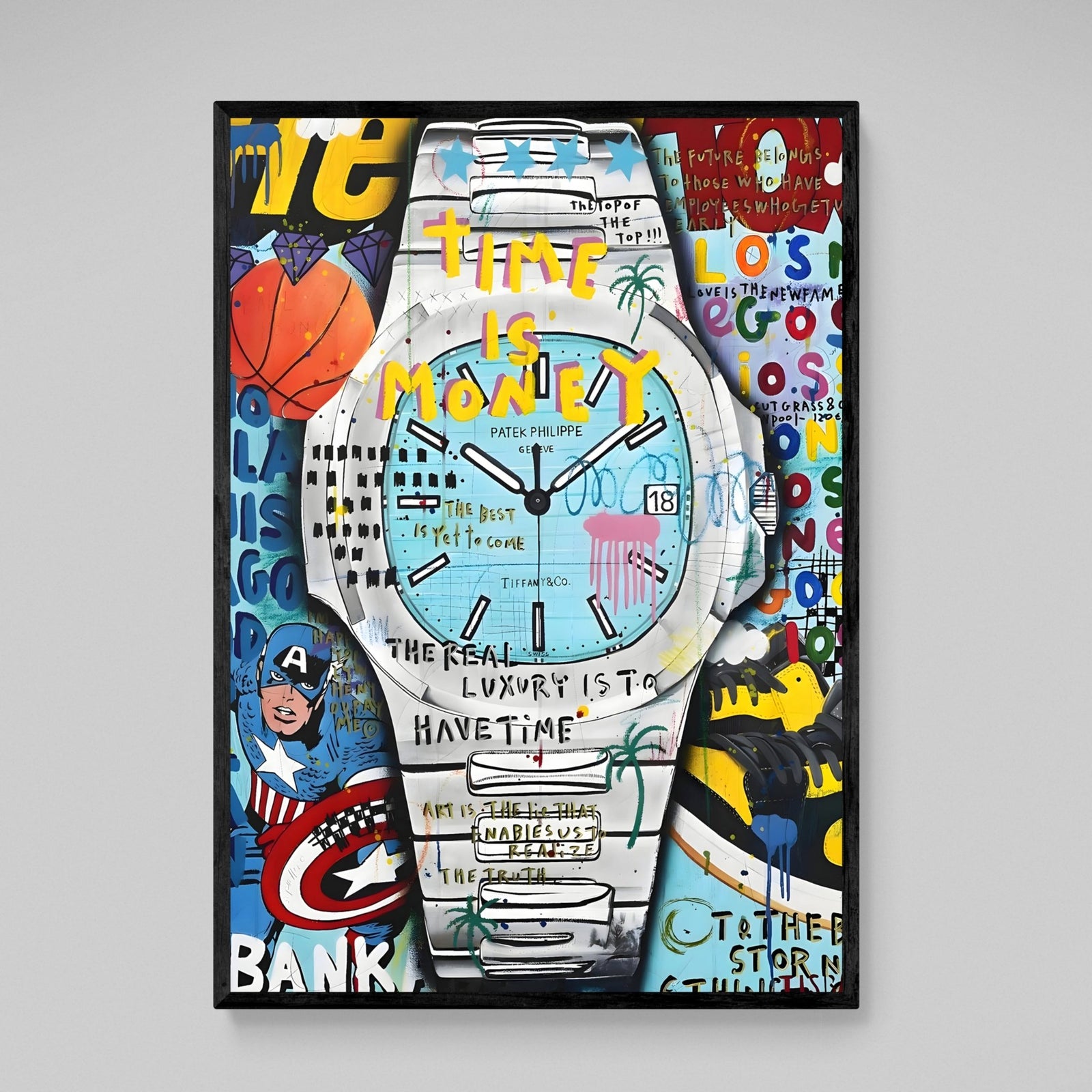 Designer Watch Wall Art - The Trendy Art