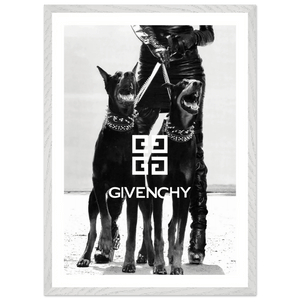 Dobermans Luxury Black and White Wall Art - The Trendy Art