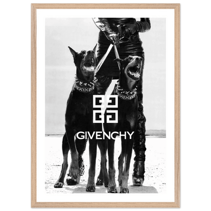 Dobermans Luxury Black and White Wall Art - The Trendy Art