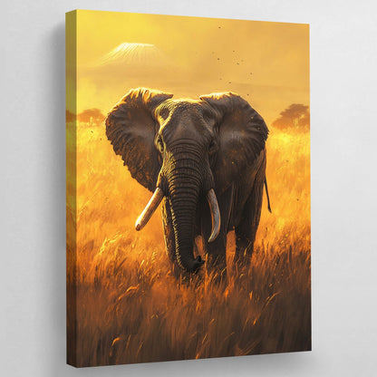 Elephant Canvas - The Trendy Art