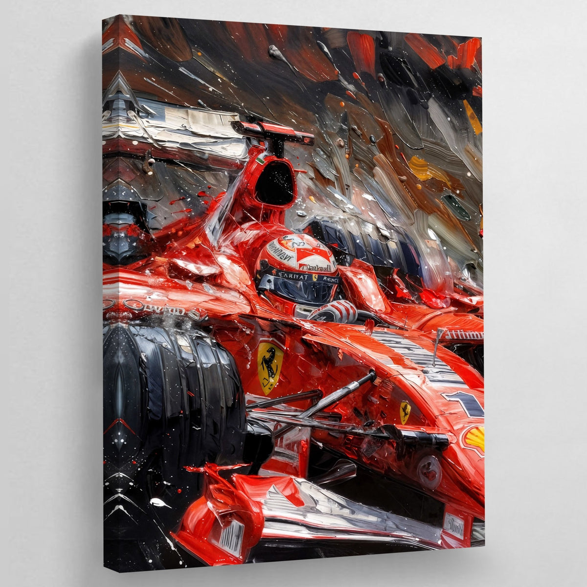 F1 Ferrari Wall Art - The Trendy Art