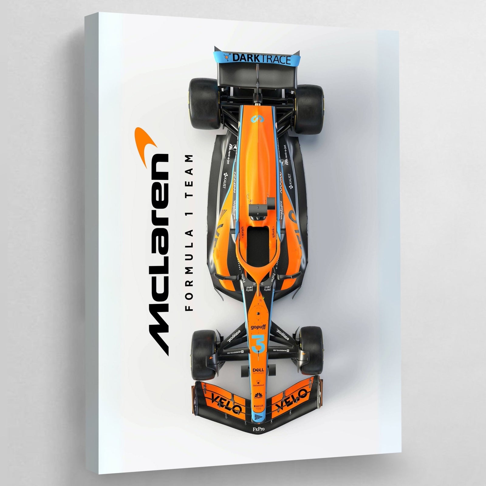 F1 McLaren Canvas Art - The Trendy Art