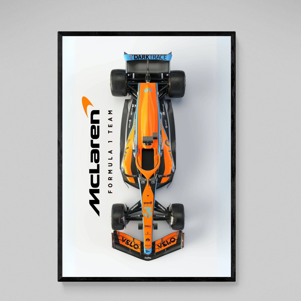 F1 McLaren Canvas Art - The Trendy Art