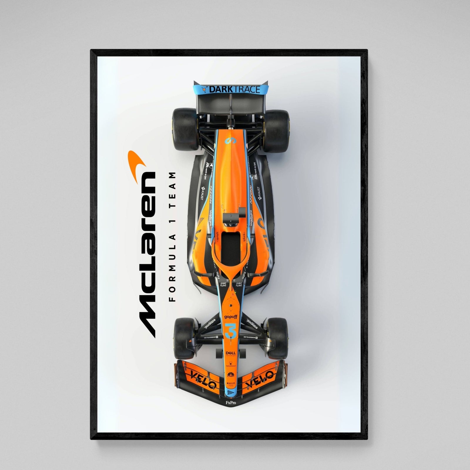 F1 McLaren Canvas Art - The Trendy Art