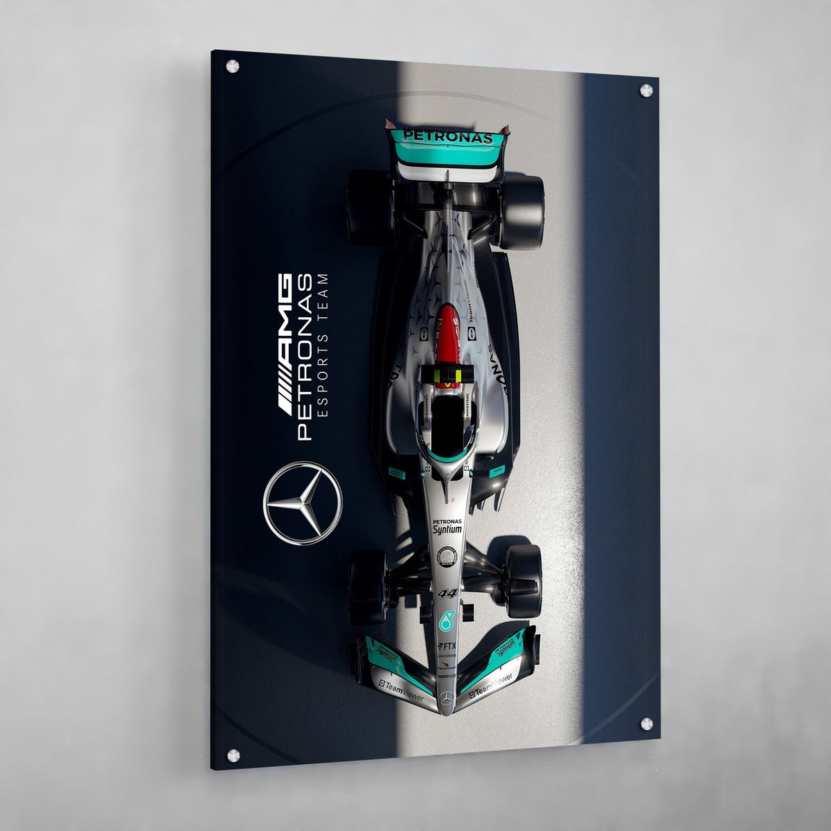 F1 Mercedes Canvas Art - The Trendy Art