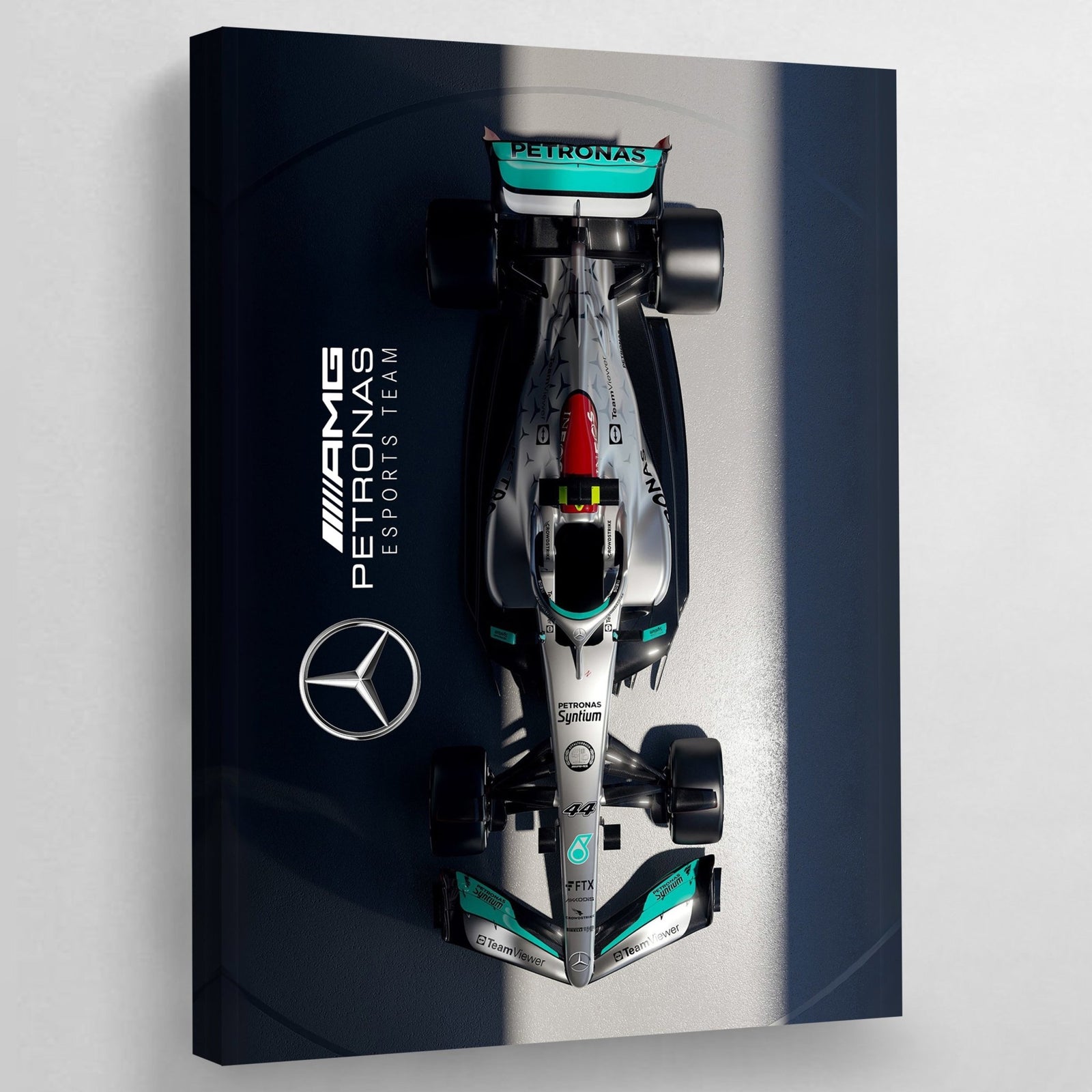 F1 Mercedes Canvas Art - The Trendy Art