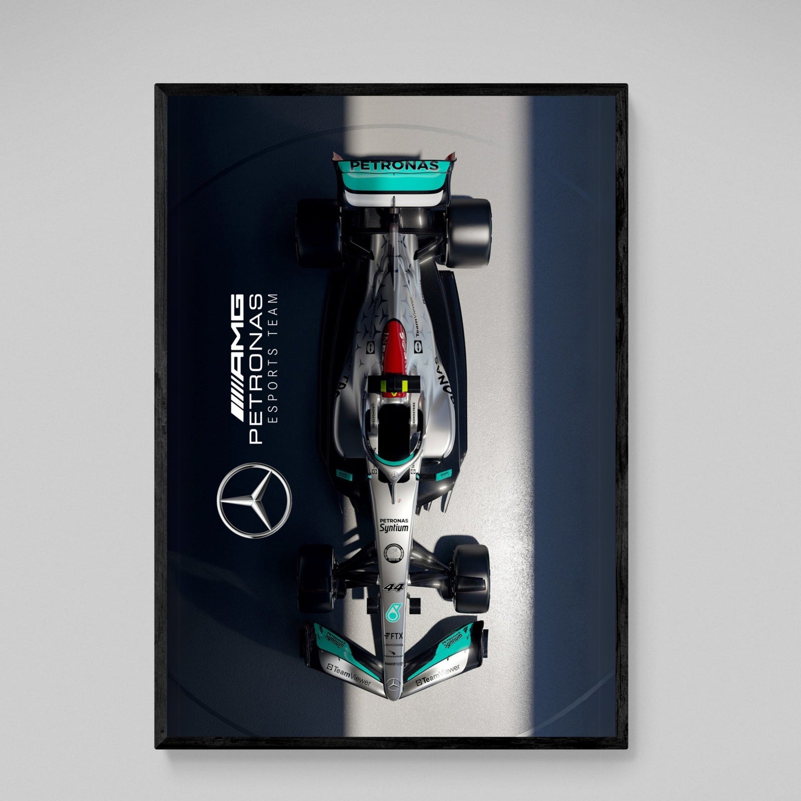 F1 Mercedes Canvas Art - The Trendy Art