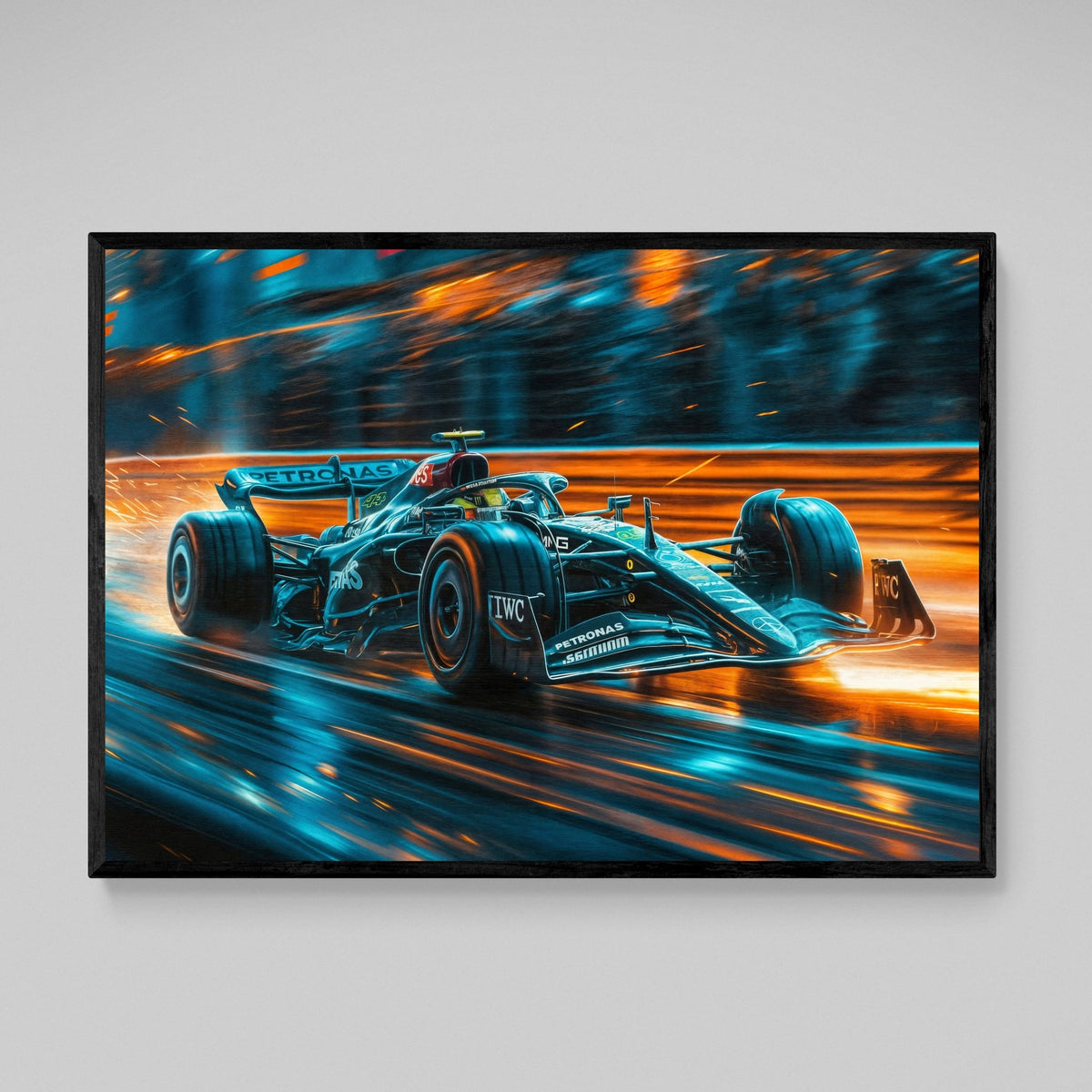 F1 Mercedes Wall Art - The Trendy Art