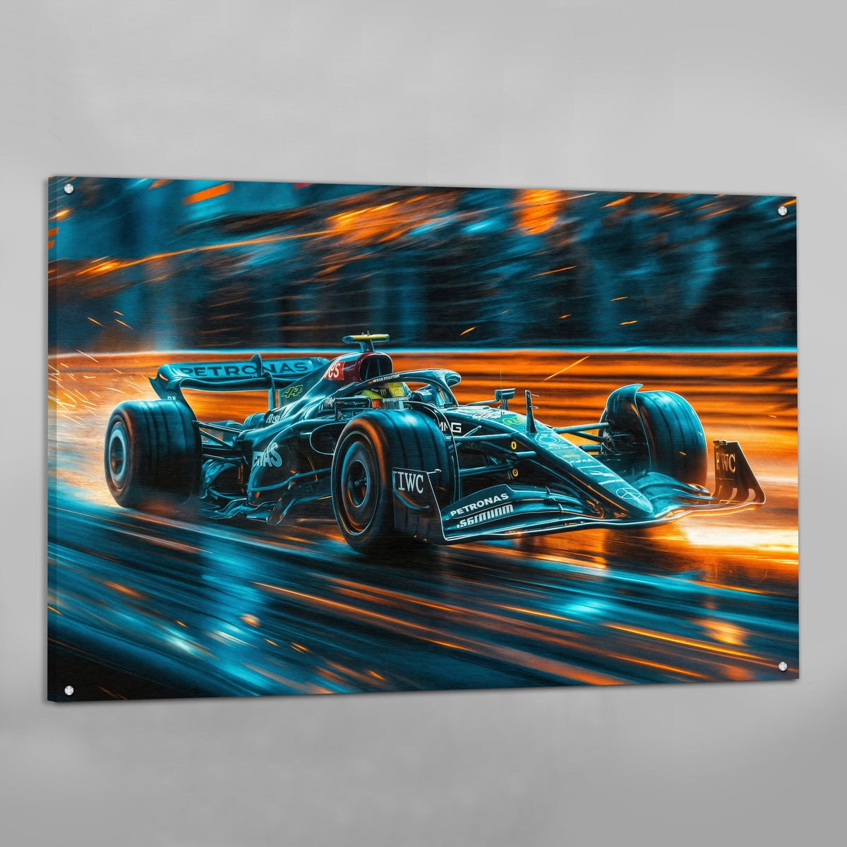 F1 Mercedes Wall Art - The Trendy Art