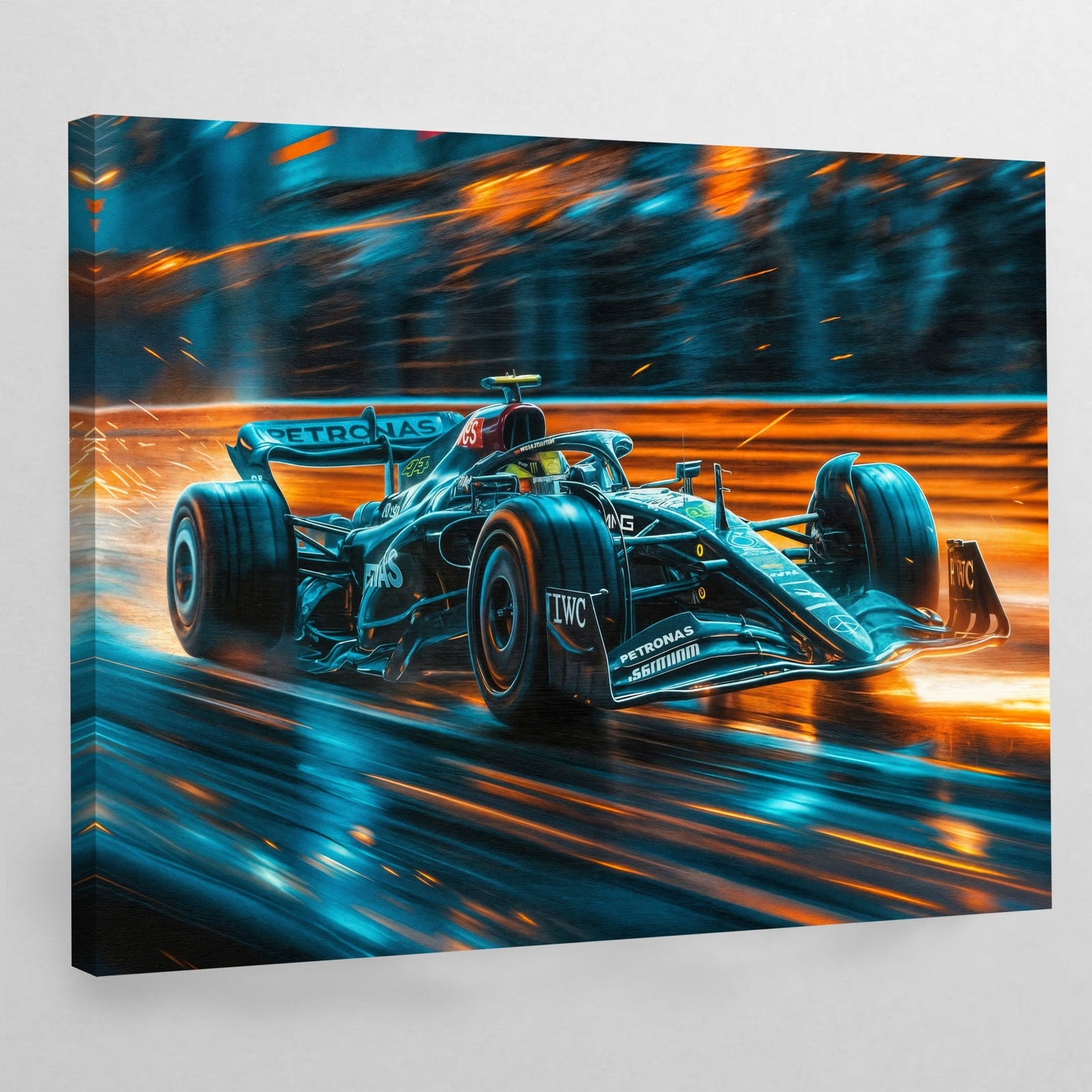 F1 Mercedes Wall Art - The Trendy Art