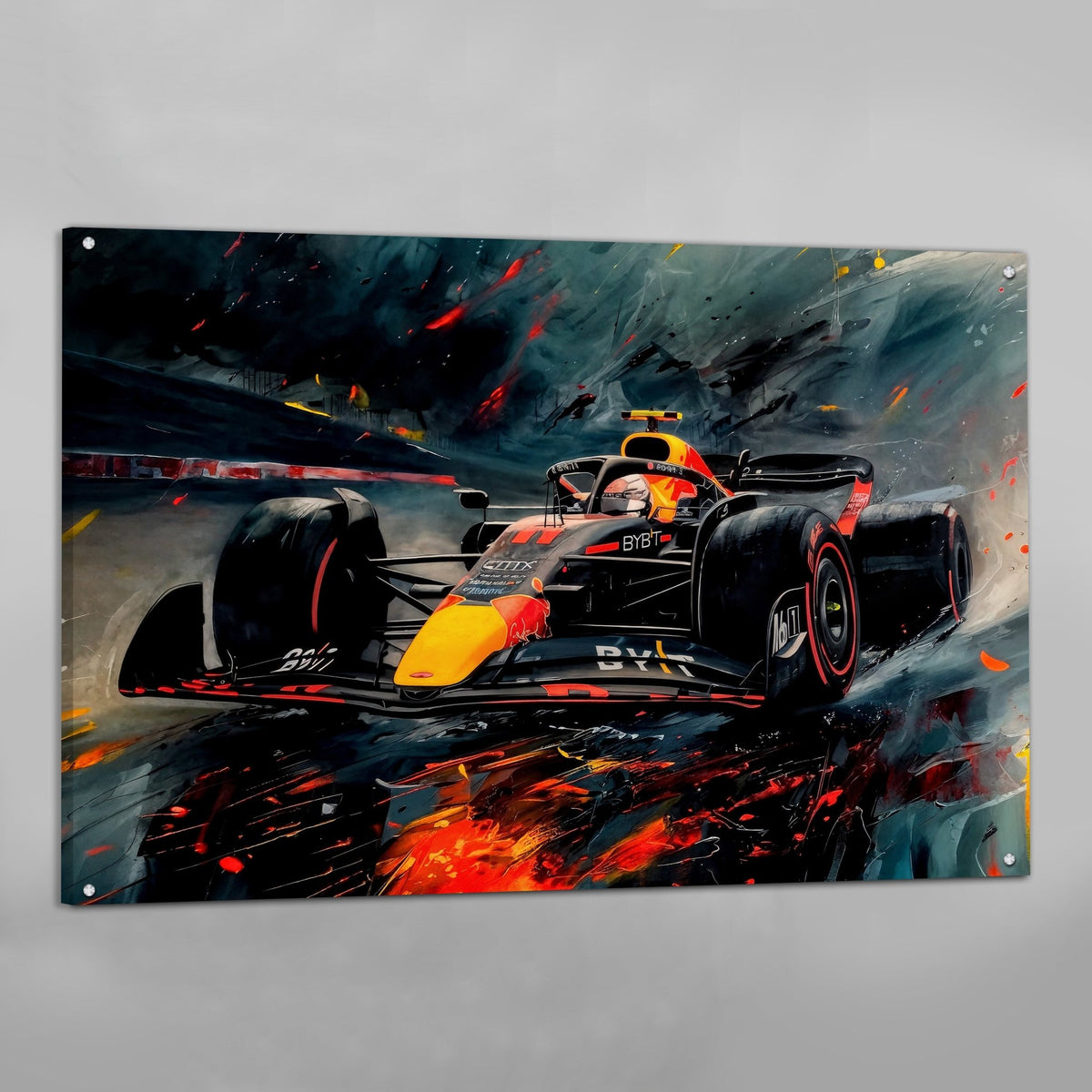 F1 Red Bull Wall Art - The Trendy Art
