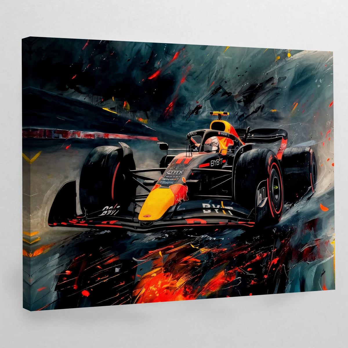 F1 Red Bull Wall Art - The Trendy Art