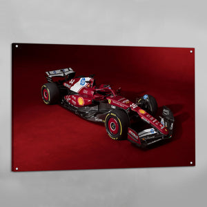 F1 Red Car Wall Art - The Trendy Art