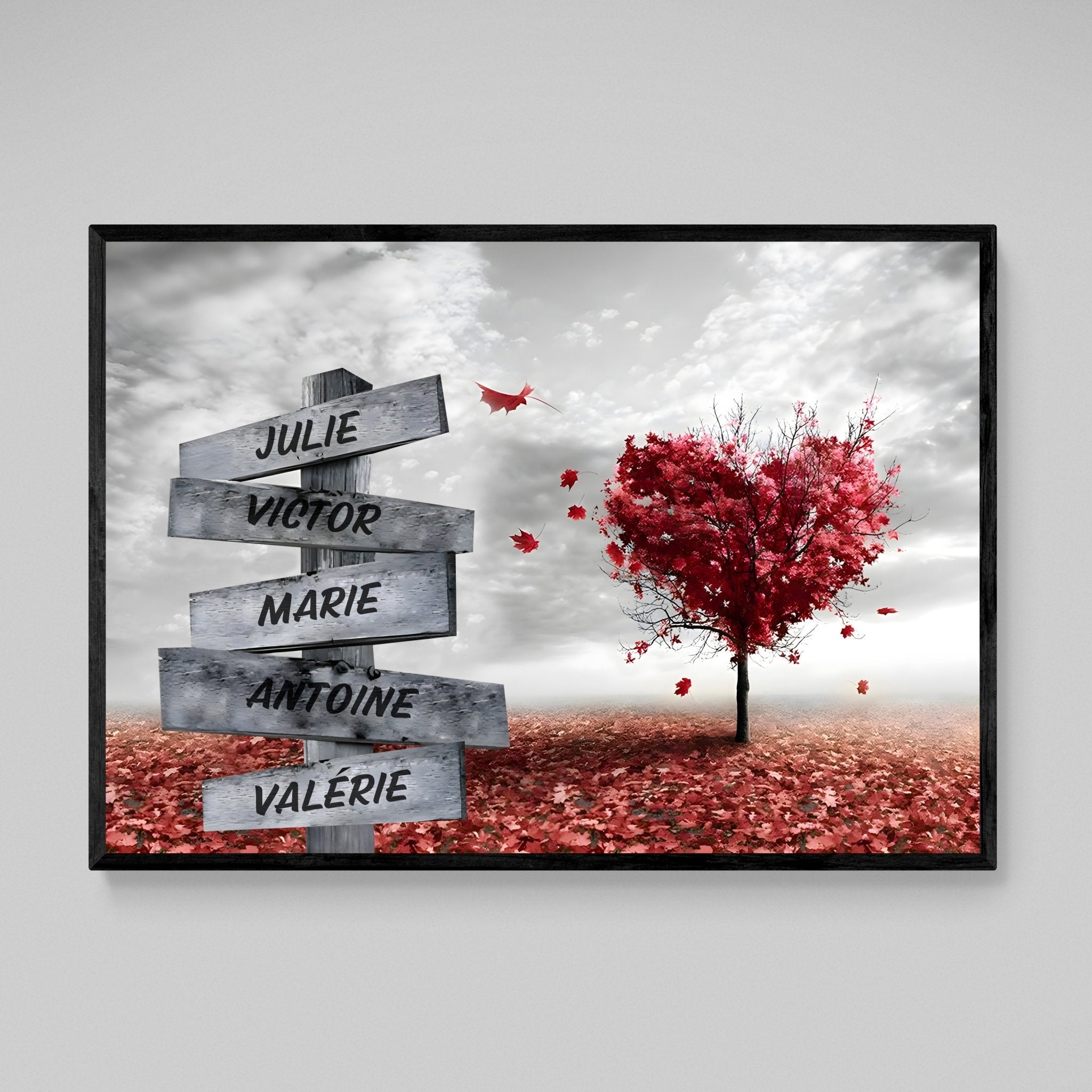 Family Name Canvas | The Trendy Art